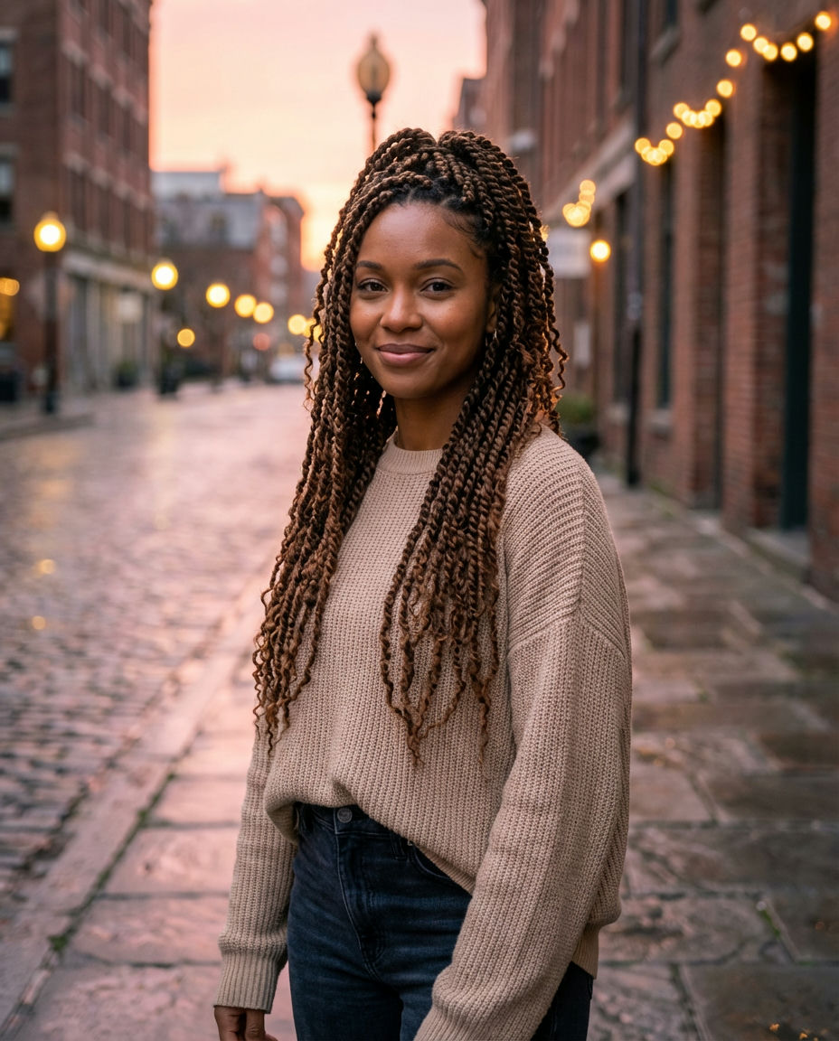Date Night Protective Braids for Chic Aesthetics