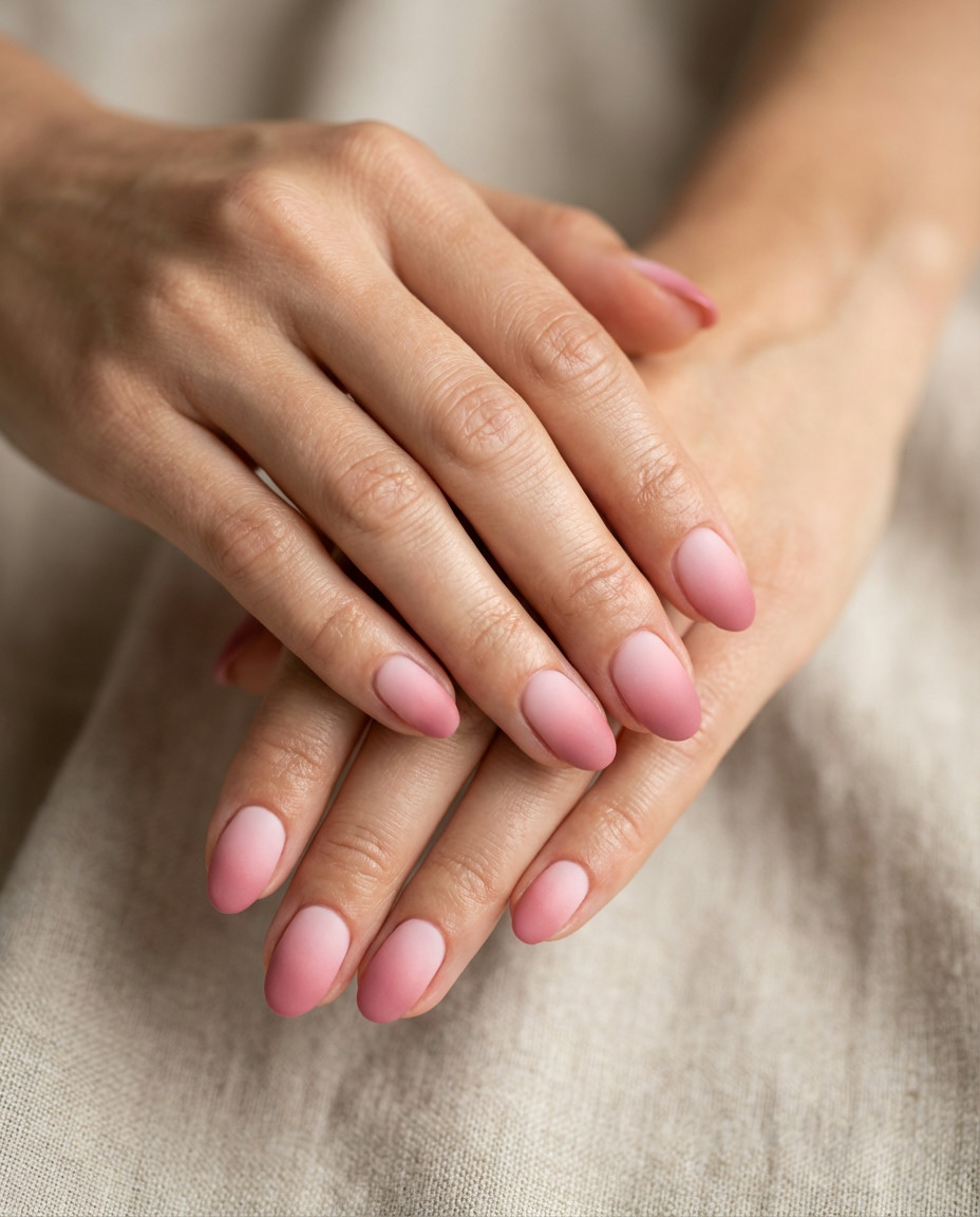 Elegant Brown Matte Cuticle Detail