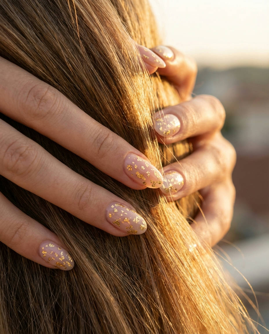 Transparent Glitter Fade