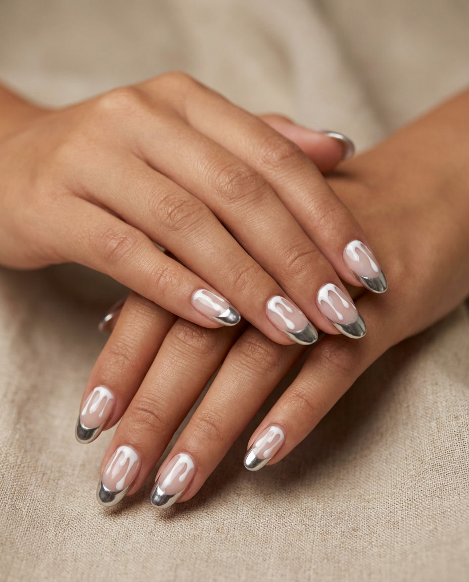 Blinged-Out-Chrome-Coffin-Nails