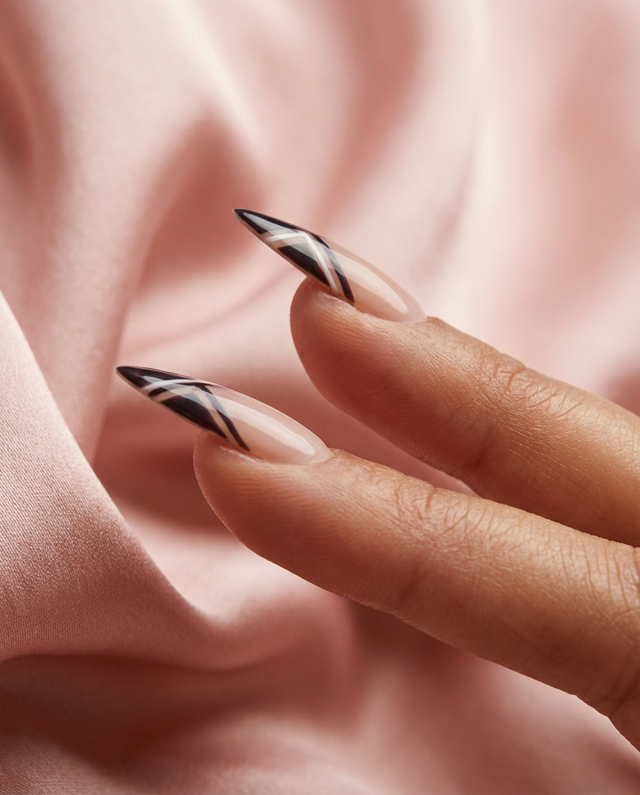 Parisian Chic White French Tip Stilettos