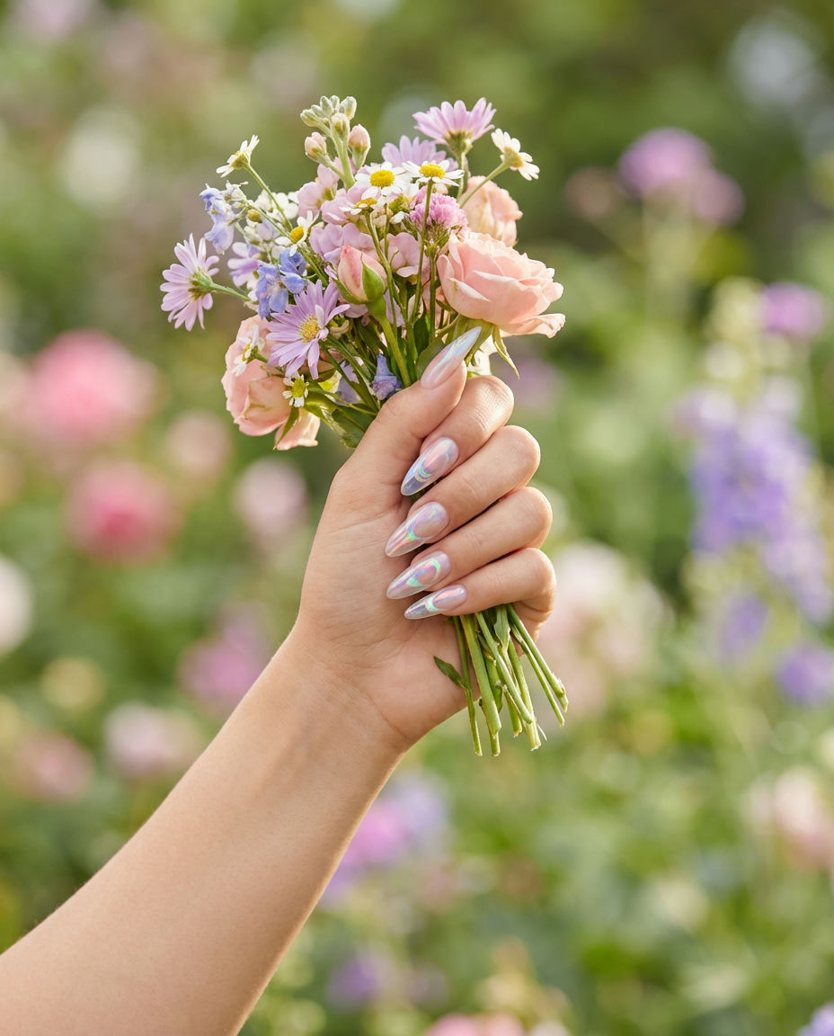 Deep Plum Stiletto Nails for Cooler Skin Tones