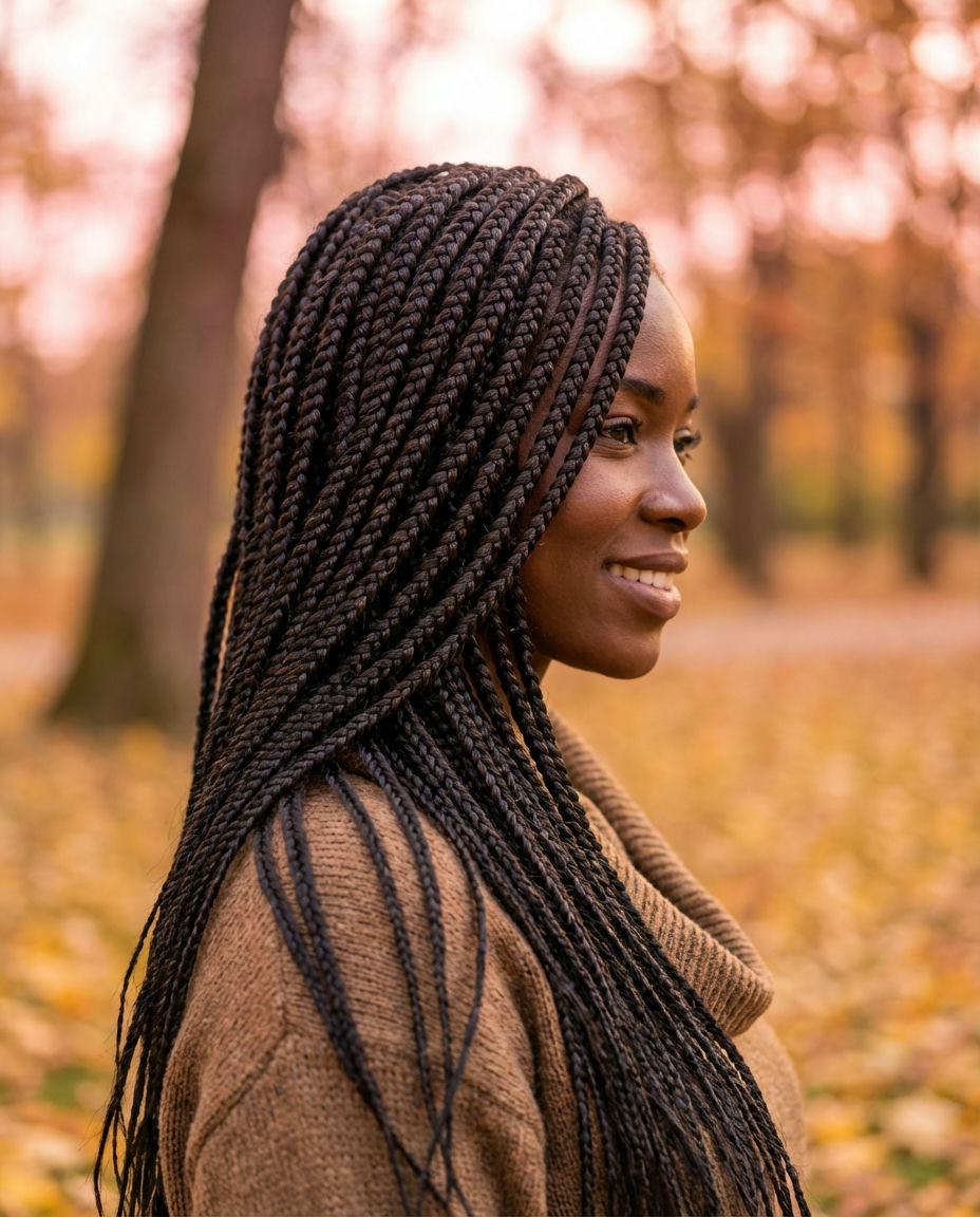Cornrows and Box Braids for Festive Gatherings