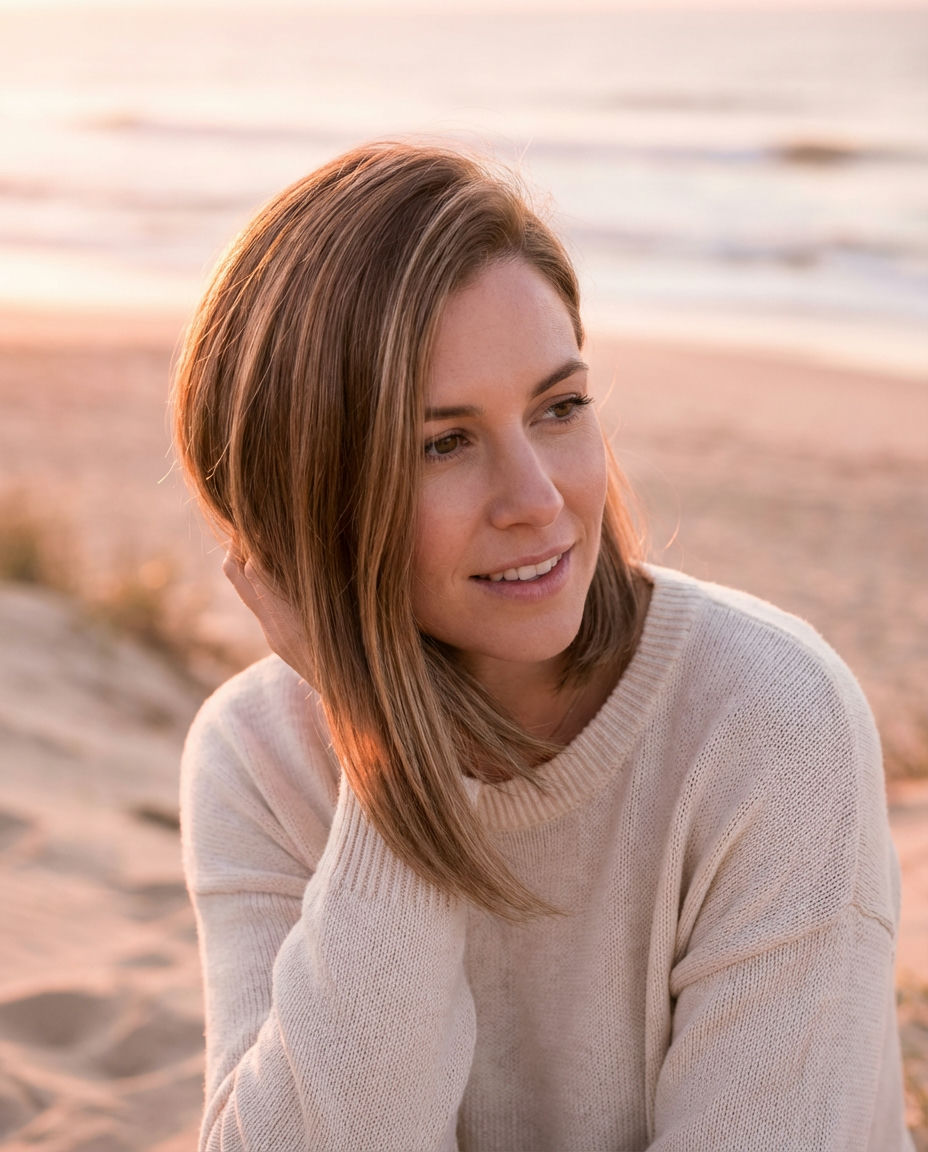 Sleek Long Bob with A-line Cut