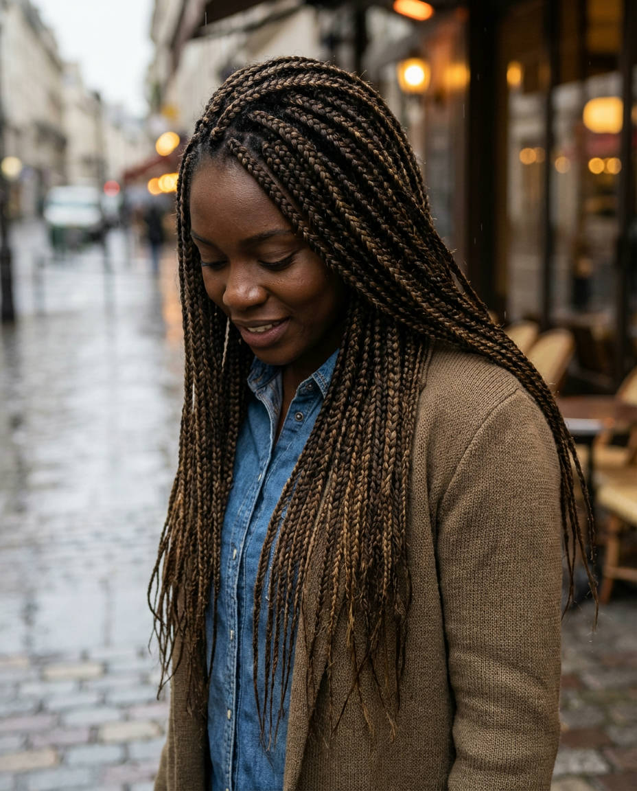Knotless Box Braids: The Ultimate Office Hairstyle