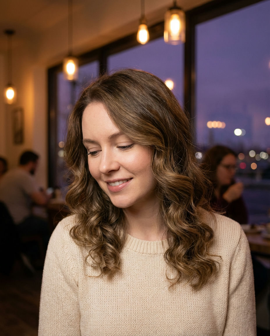 Curly Crown Braid for a Bohemian Feel