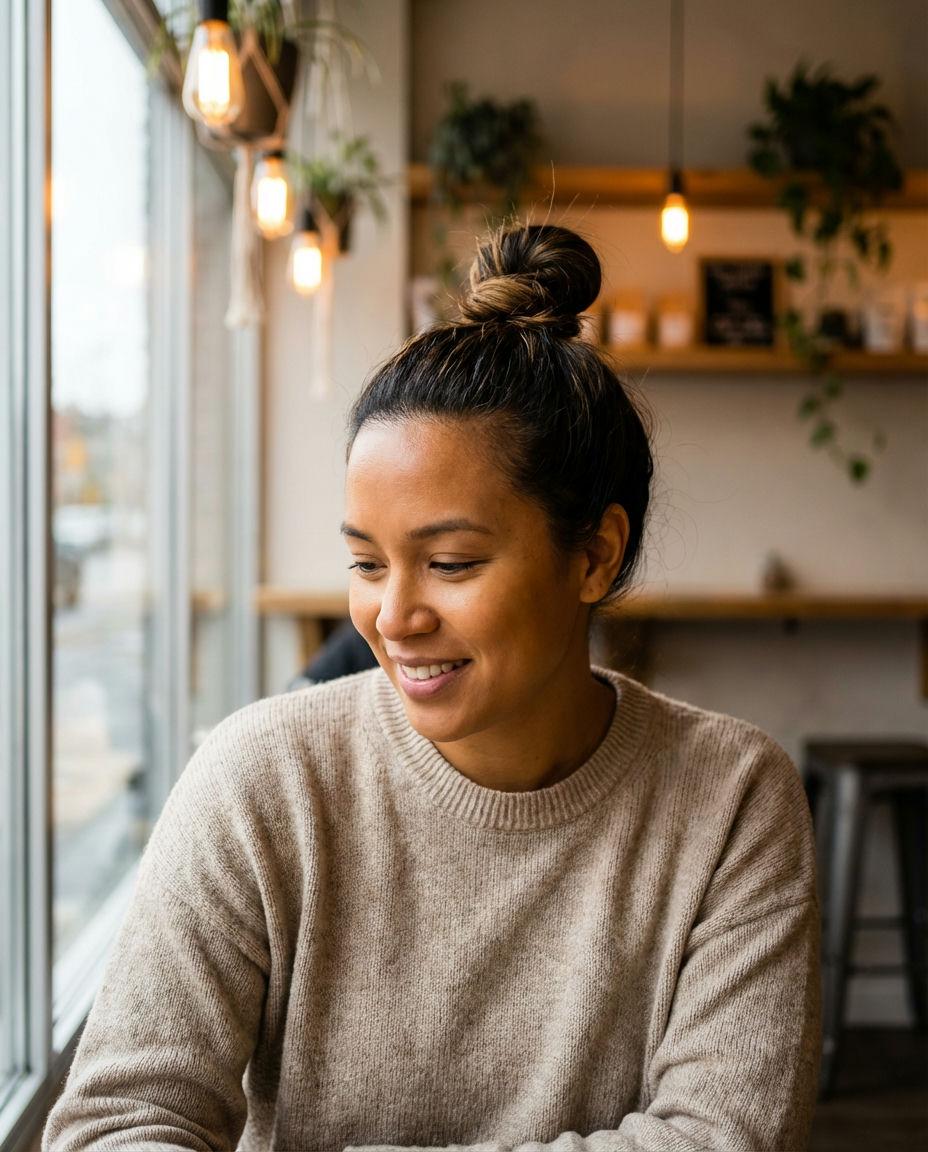 The Slicked-Back Low Knot