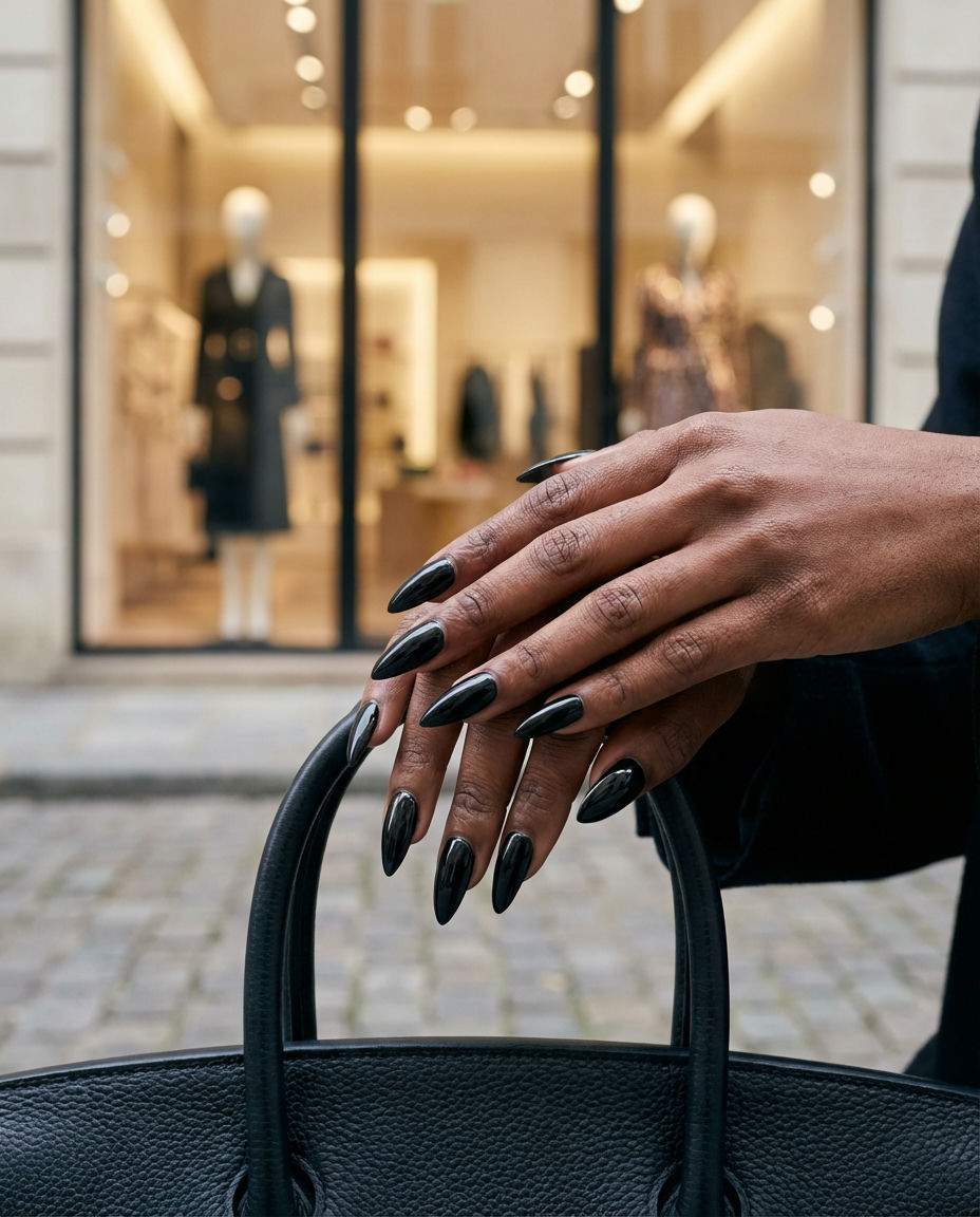 Worldly Inspired Stiletto Art for Global Glamour