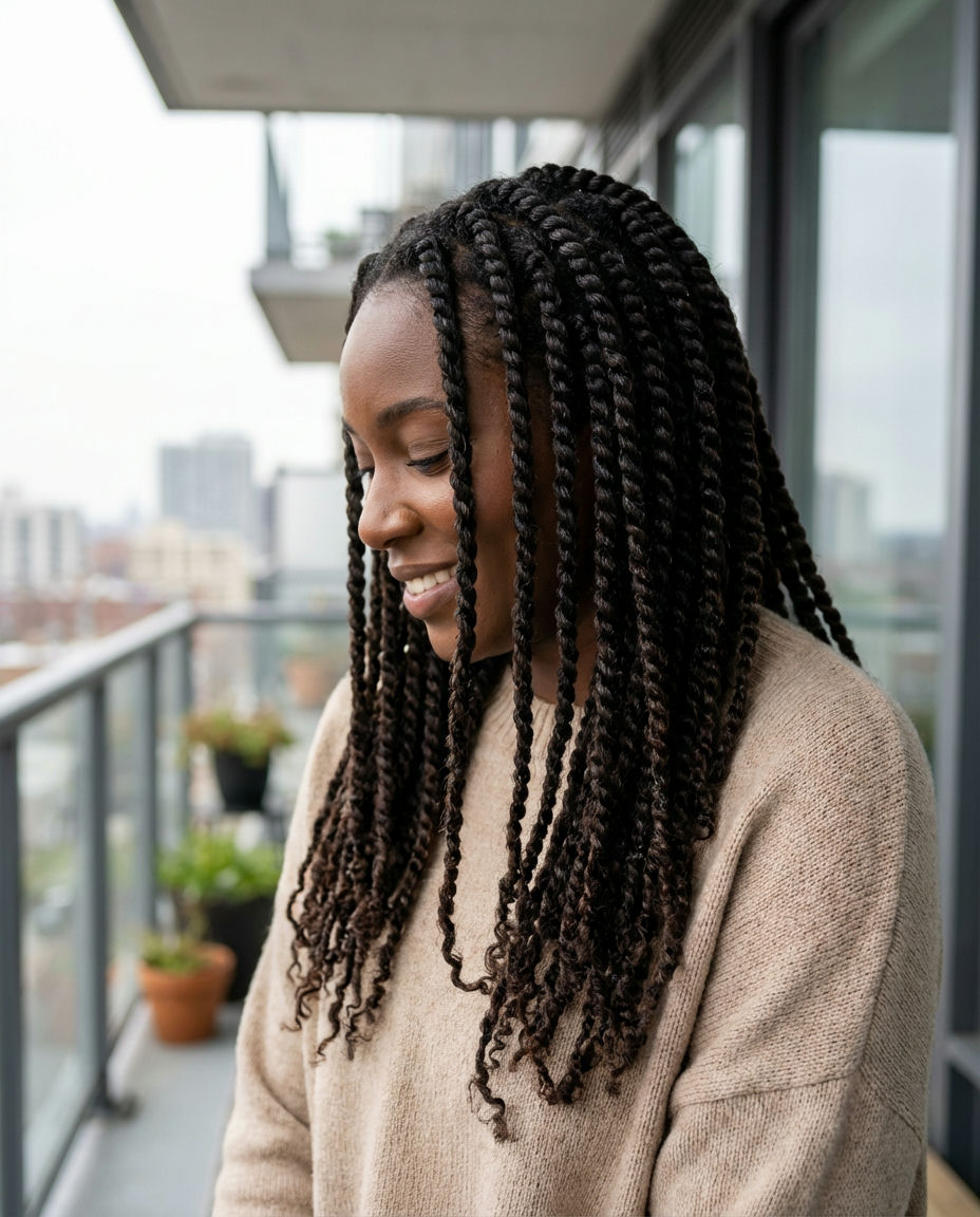 Sporty Protective Cornrows for Active Lifestyles