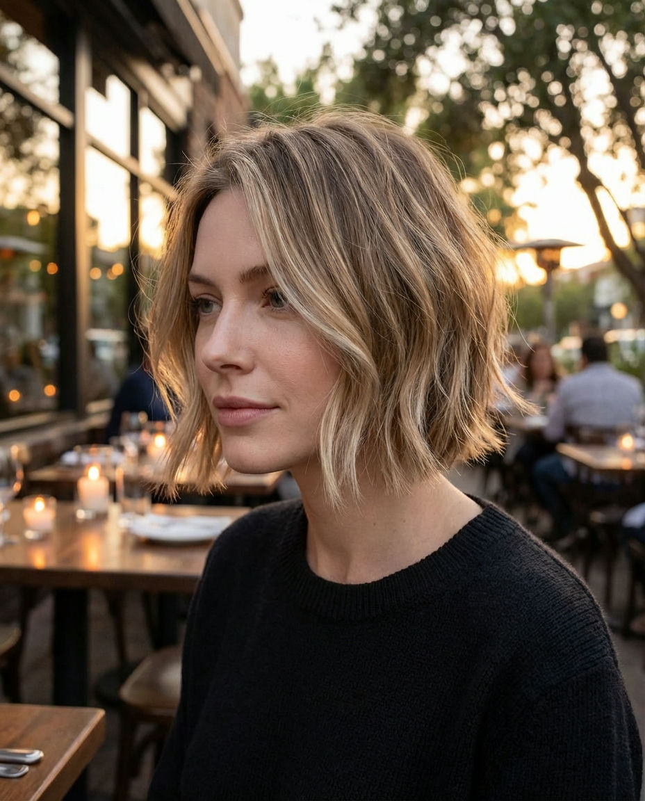 Deep Copper and Dirty Blonde Blend