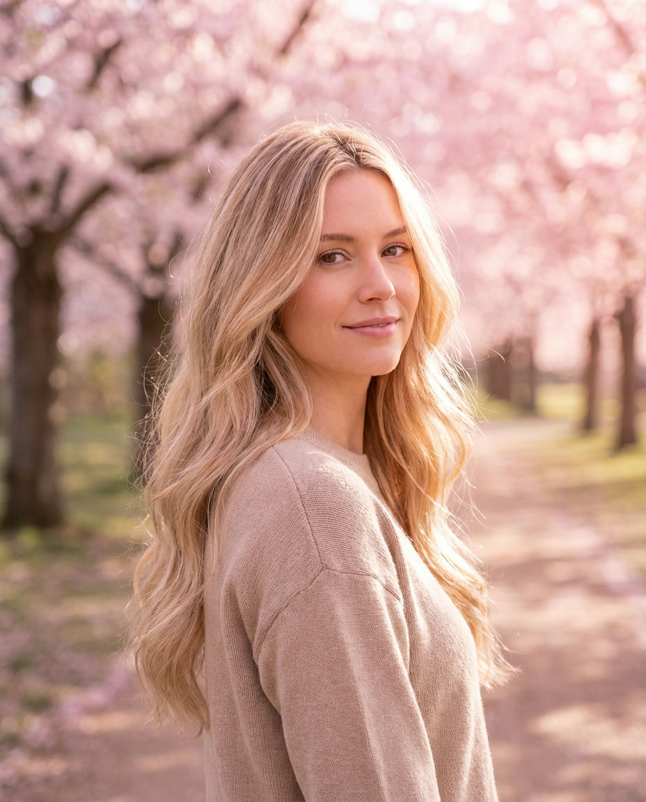 Waterfall Braid and Pony Combo