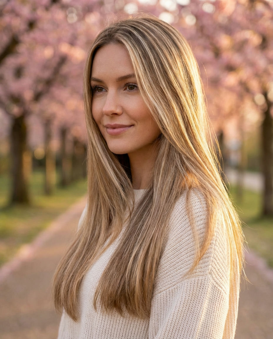 Voluminous Blowout Dirty Blonde