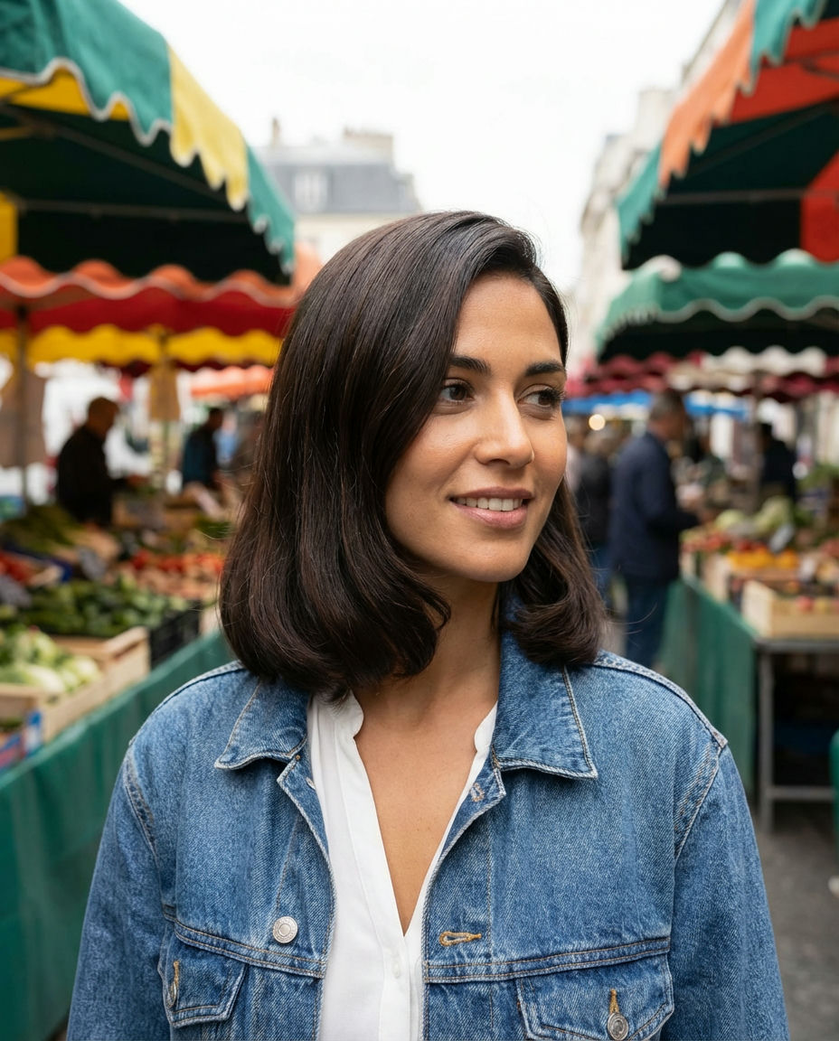 The Voluminous '90s Blowout Lob