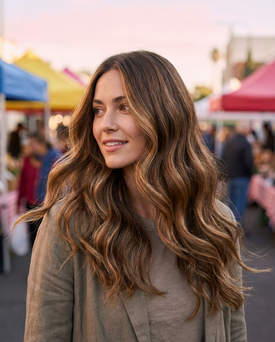 Darker Root Dirty Blonde Ombre