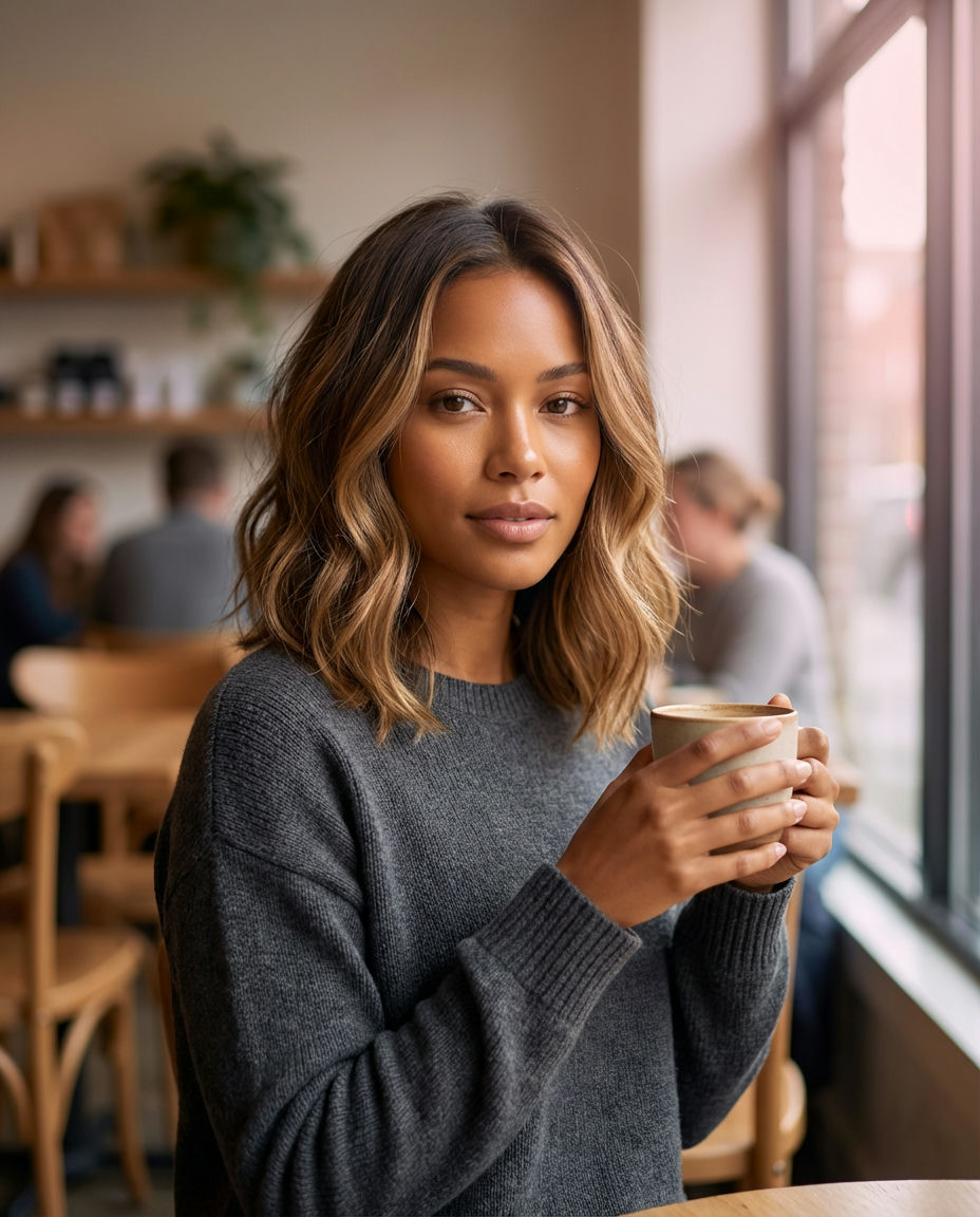 The Deep Side Part Sleek Lob