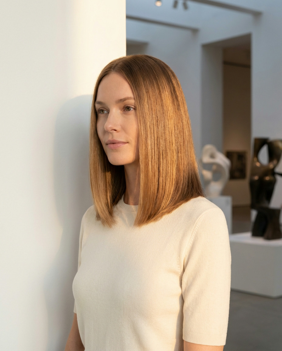 The Modern Italian Wavy Lob