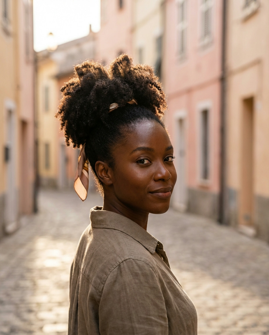 Y2K Inspired Protective Braids for Natural Hair