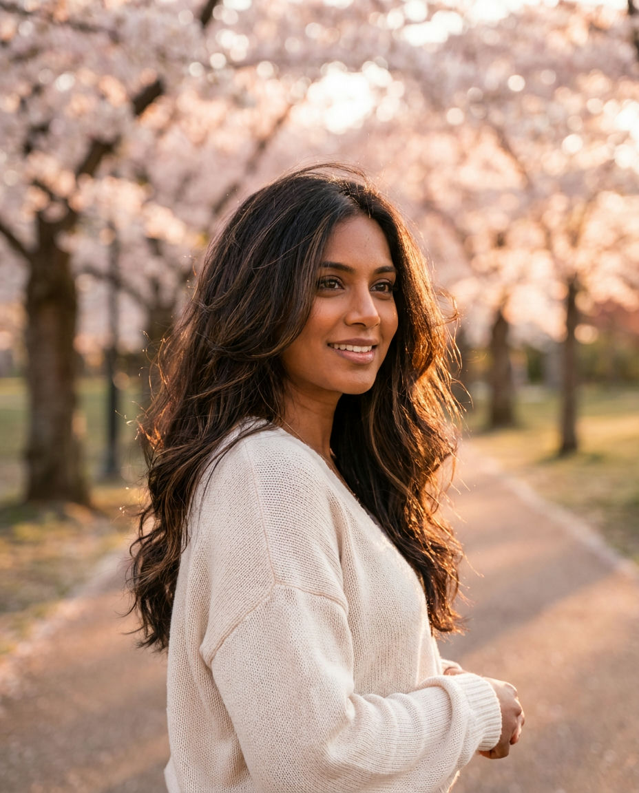 Modern Farrah Layers for Long Hair