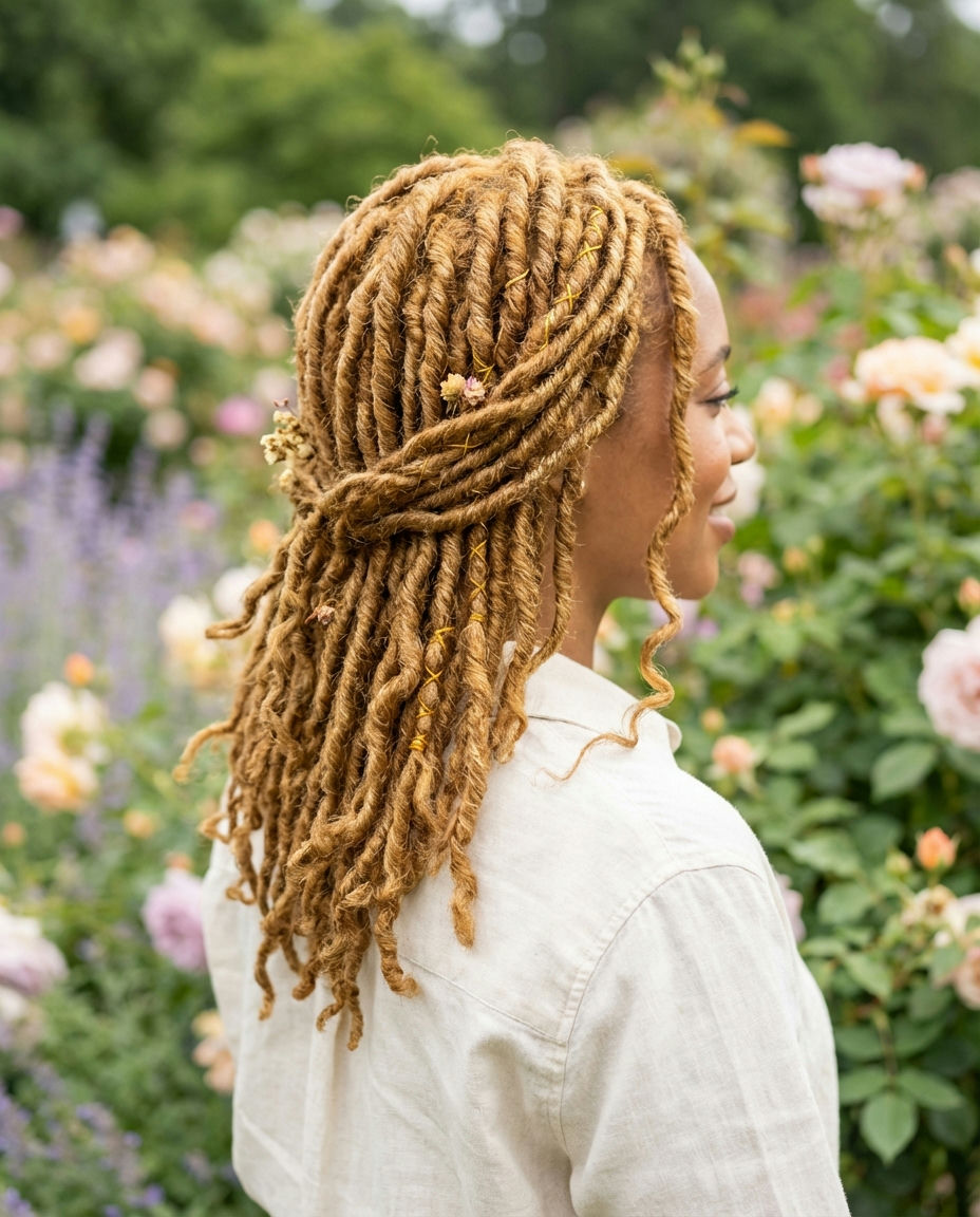 Chic Short Curly Locs