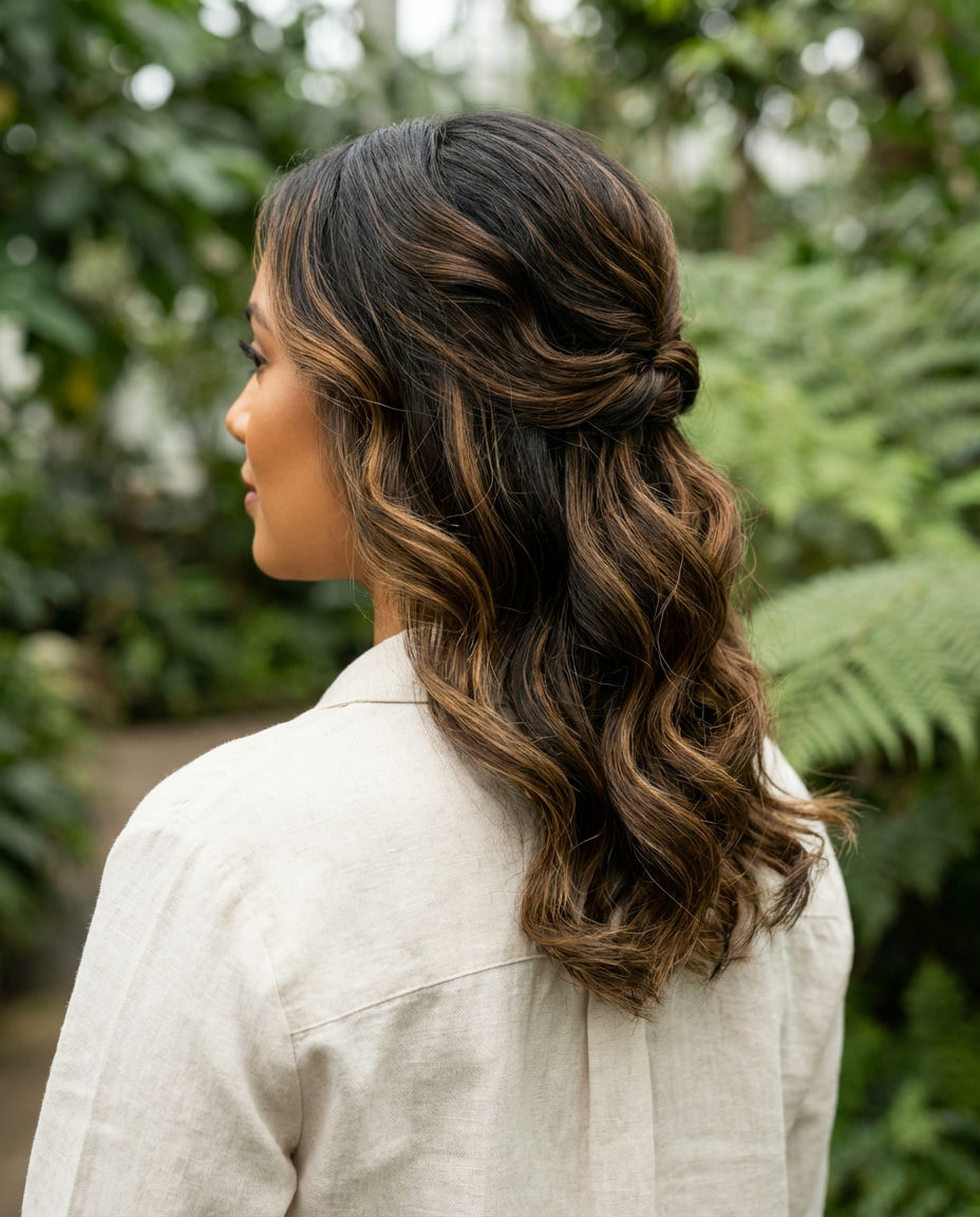Modern Messy Updo