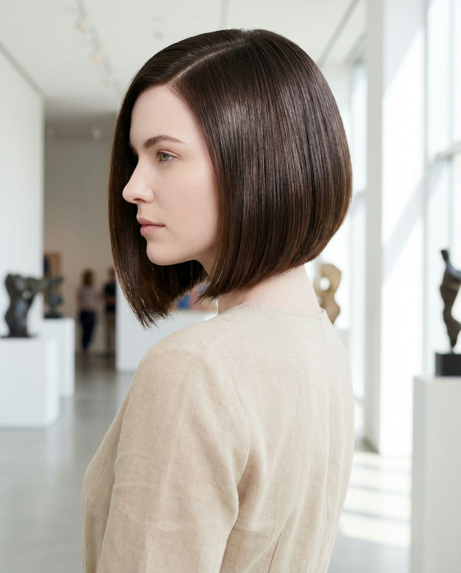 Caramel Blonde Textured Bob
