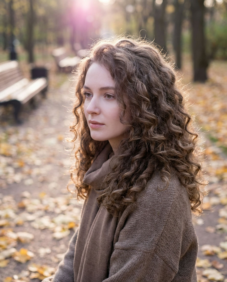 Ash Brown with a Darker Root