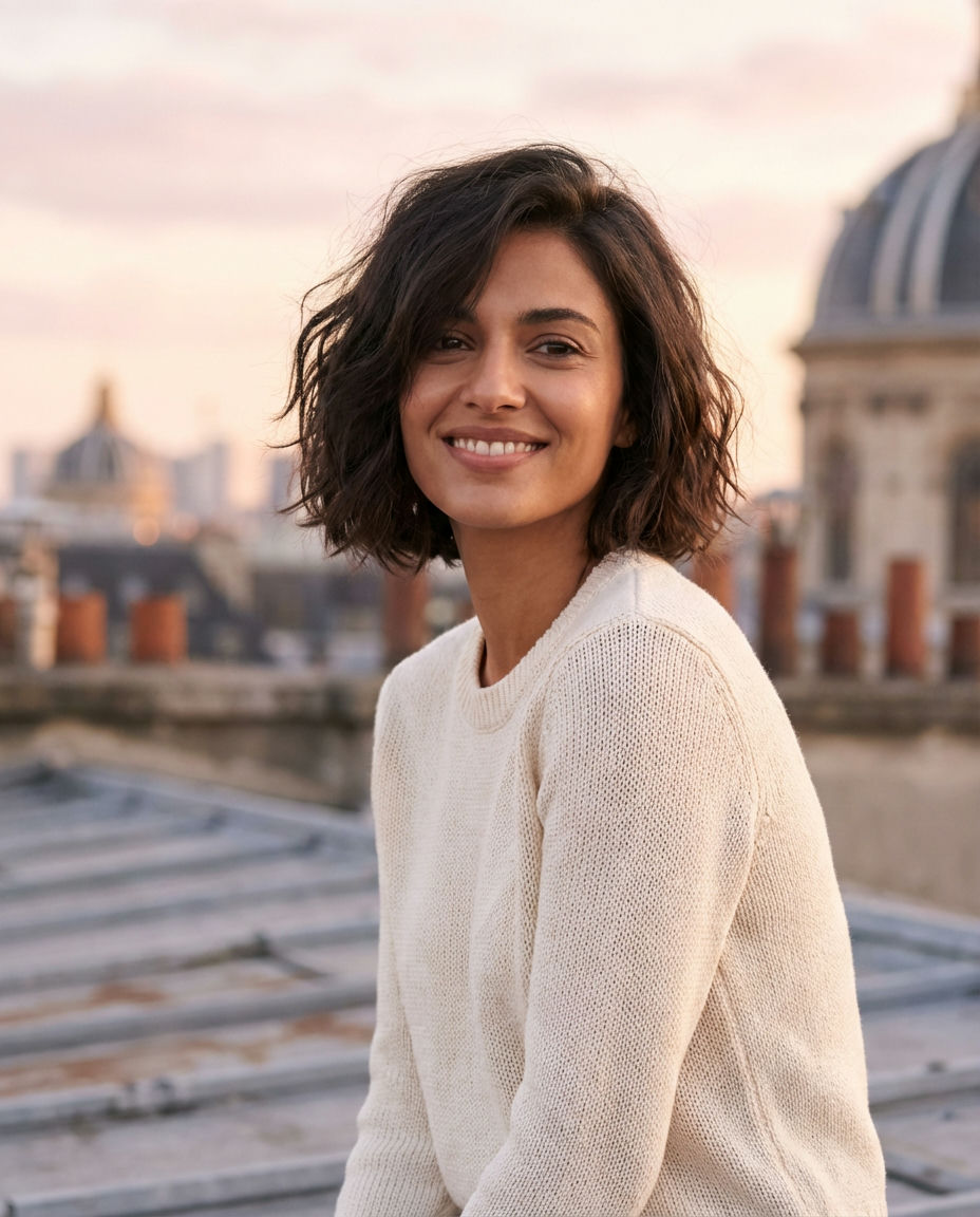 Shaved Undercut Bob with Extension Style