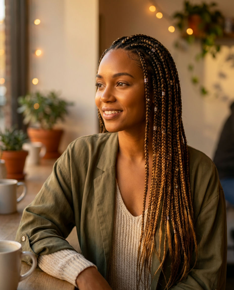 Short Fulani Braids Chic Everyday Wear