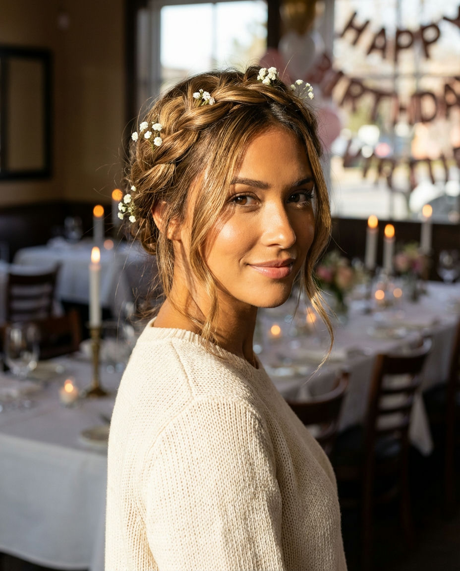 Double French Braids