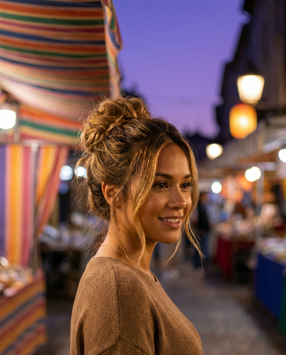 High Volume Bouffant Ponytail