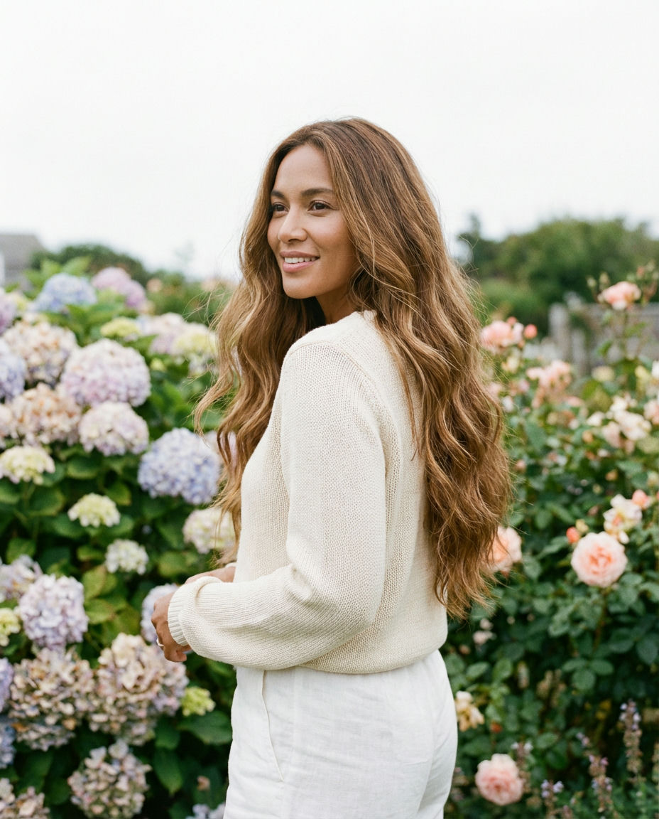 Sleek Braided Back Ponytail