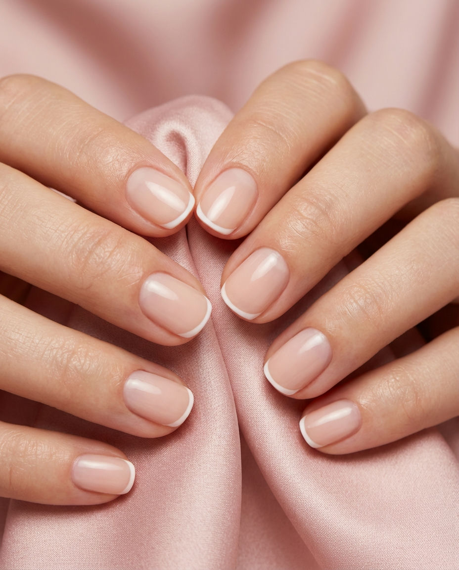 Cow Print Accent Square Nails