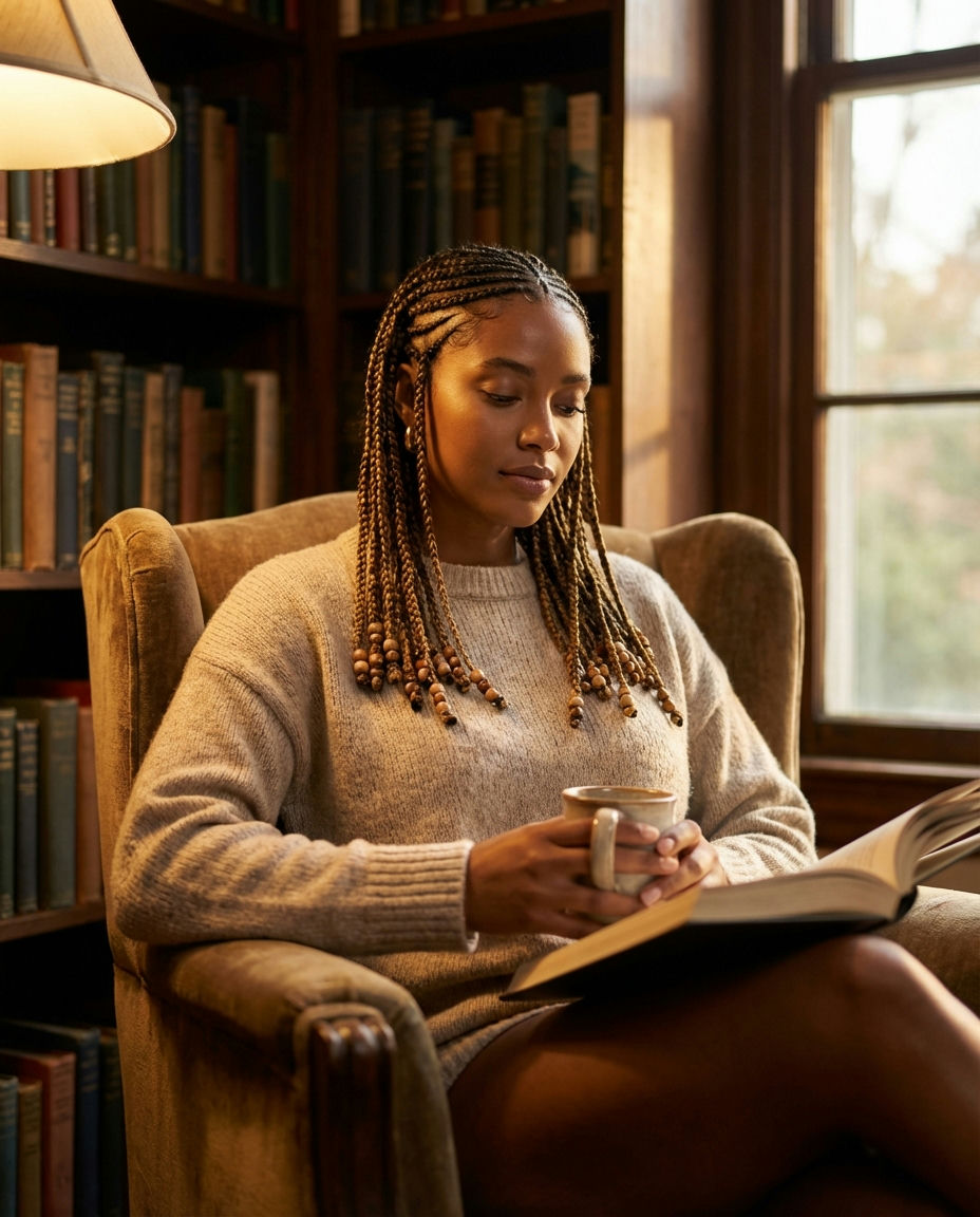 Twist Fulani Braids Textured Protective Design