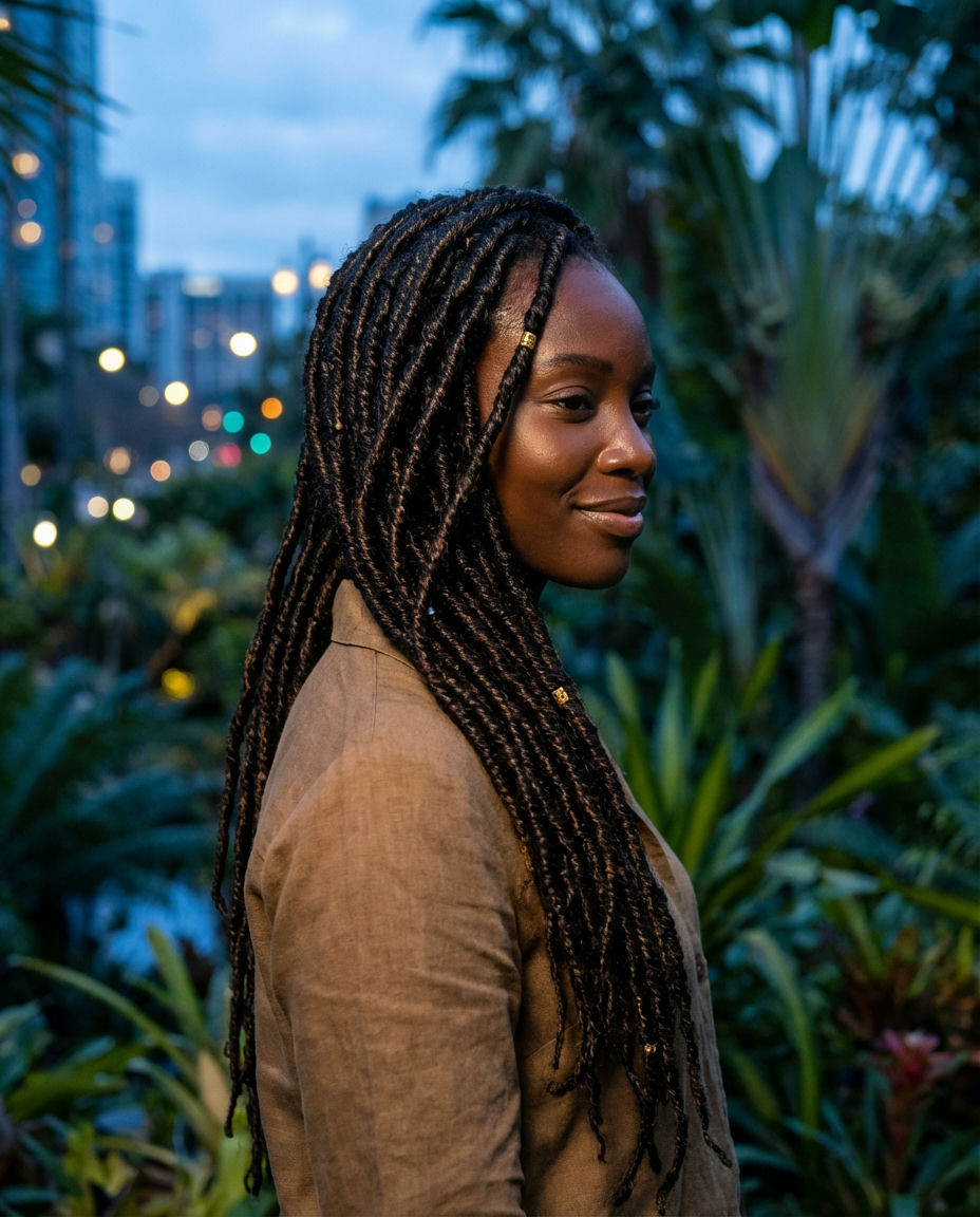 90s Inspired Butterfly Locs