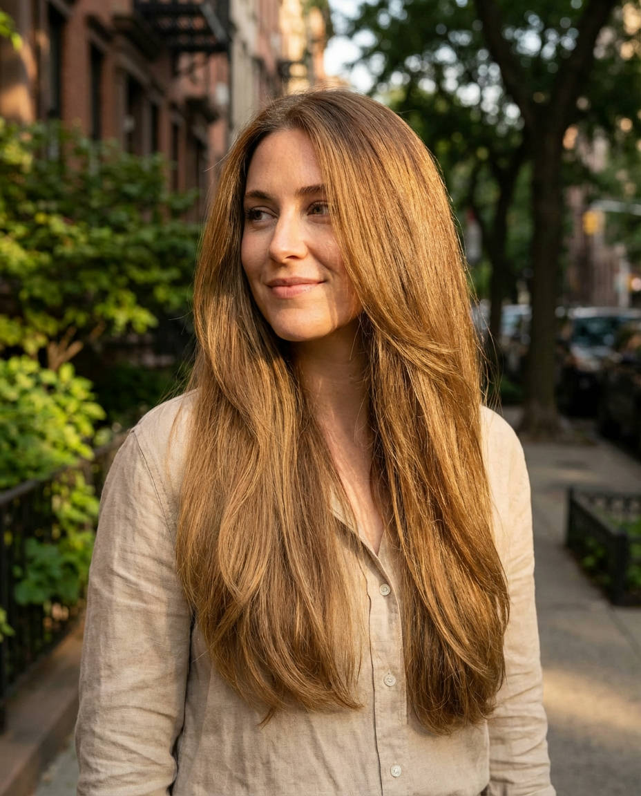 Bohemian Rhapsody Layers for Thick Hair