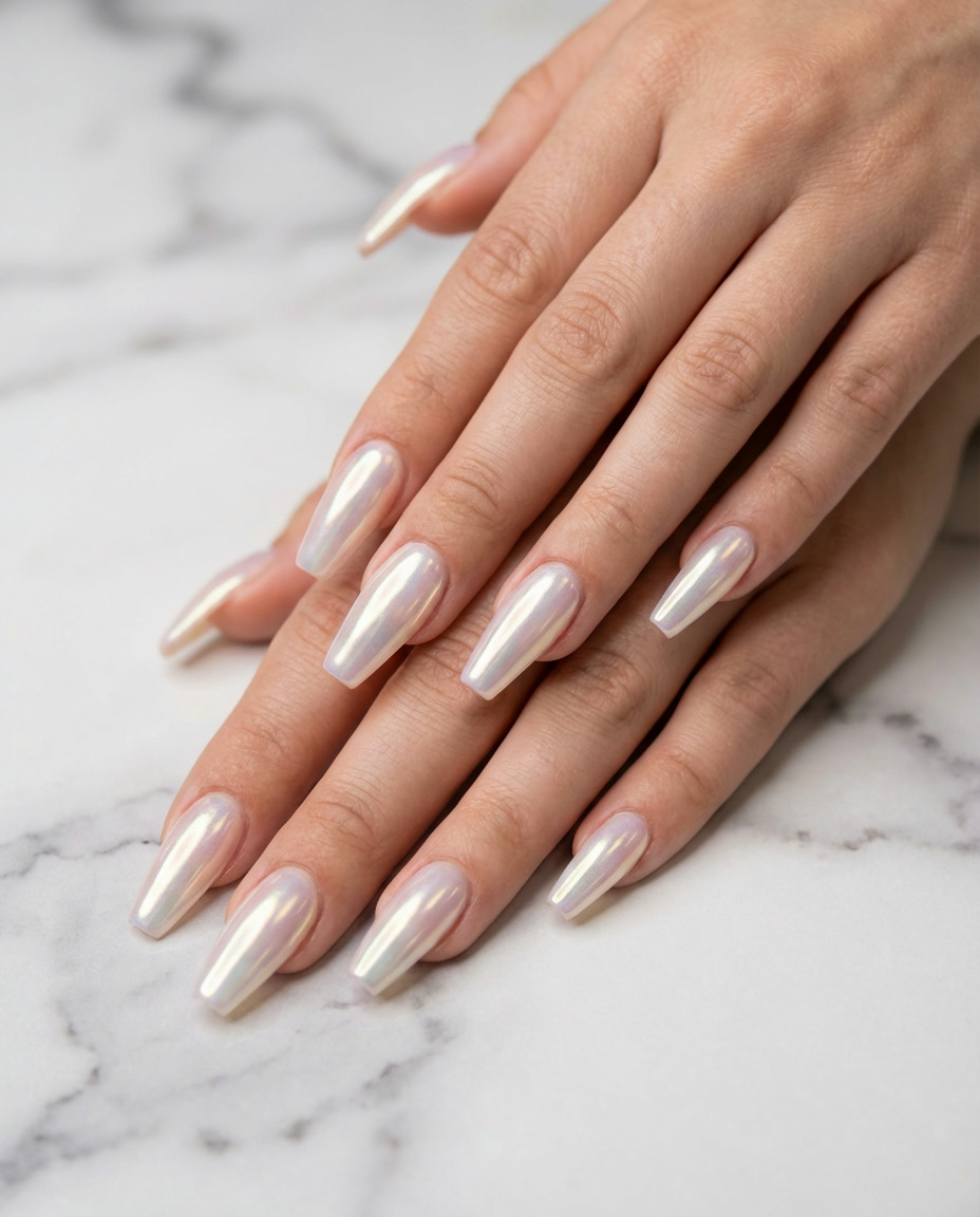 Clear with Black Abstract Lines Oval