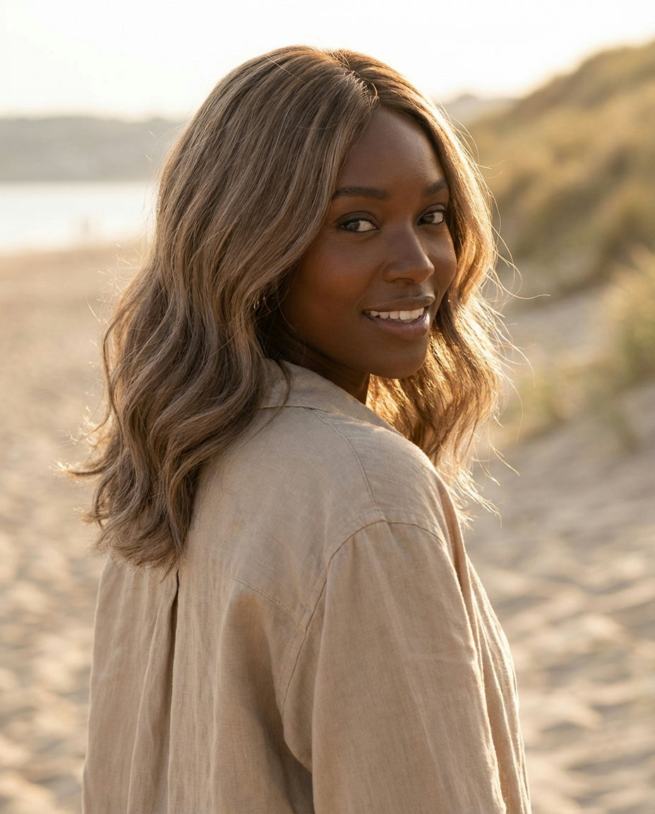 Silver-Toned Light Brown