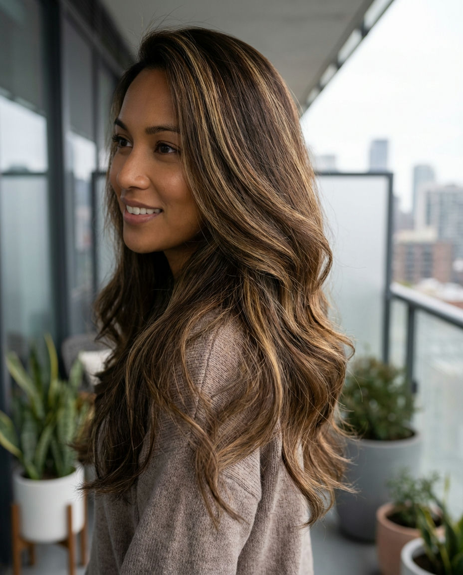 Dimensional Dark Blonde for Medium Length Hair