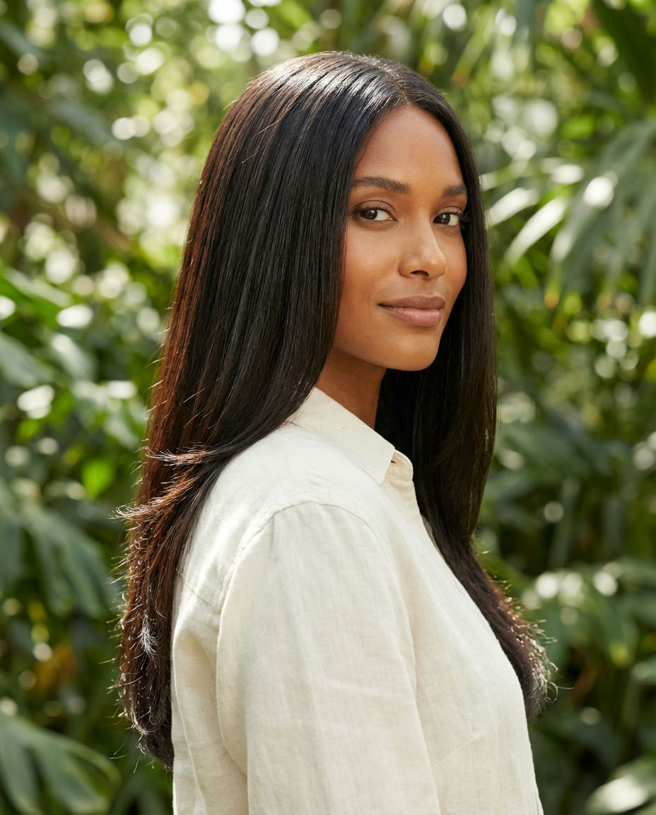 Seamless Layers with Side Bangs