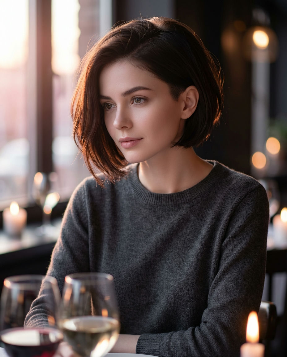 Glamorous Deep Wave Bob
