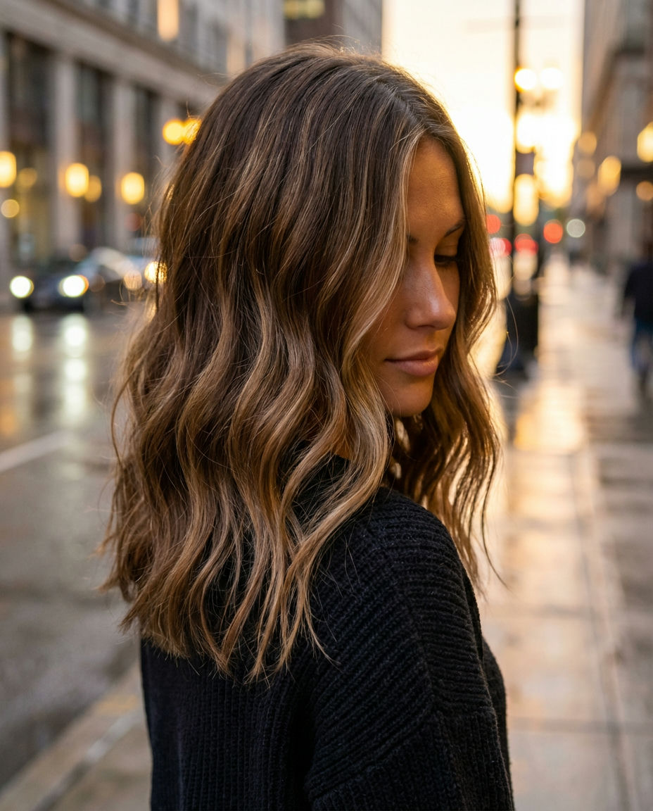 Voluminous Blonde Ends