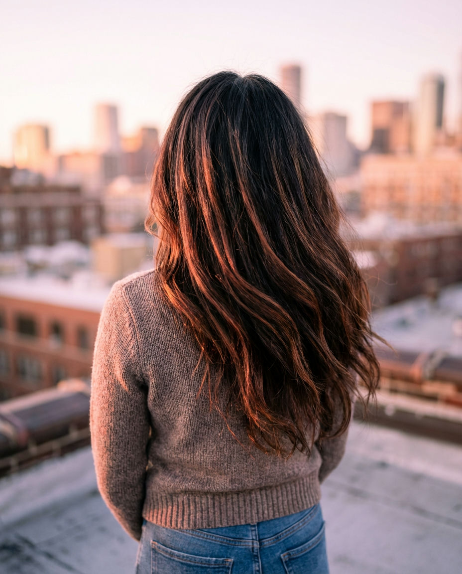 Caramel Ribbon Highlights
