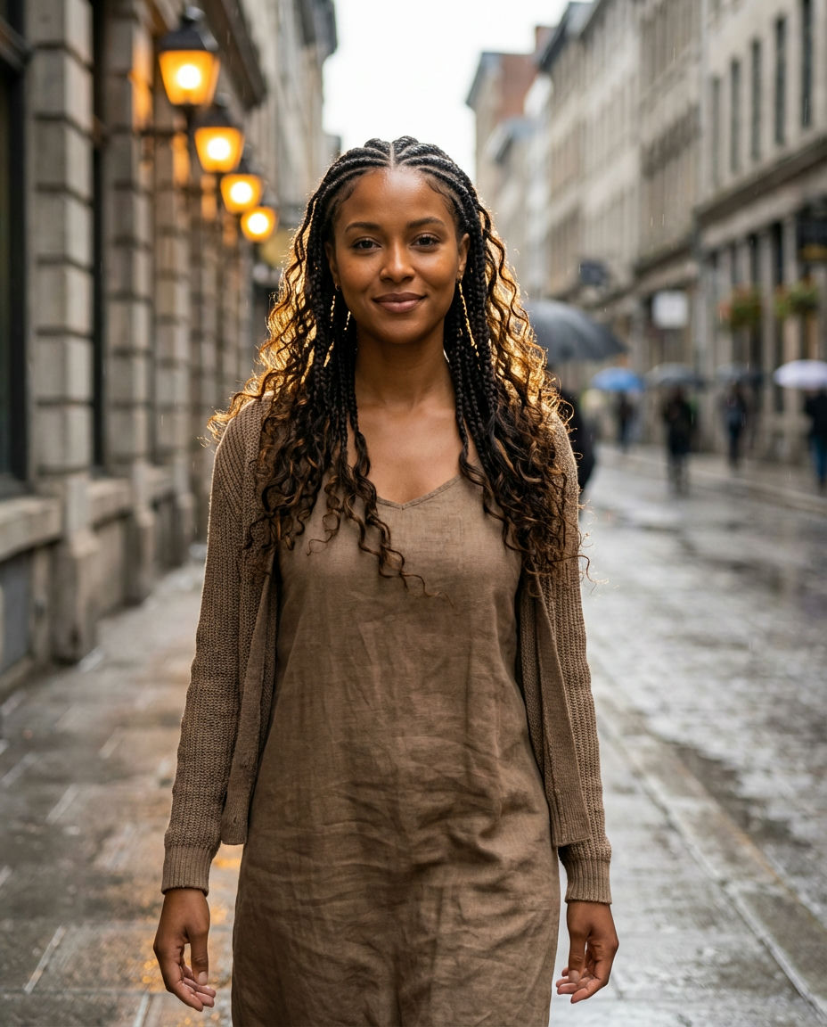Multi-Directional Cornrows
