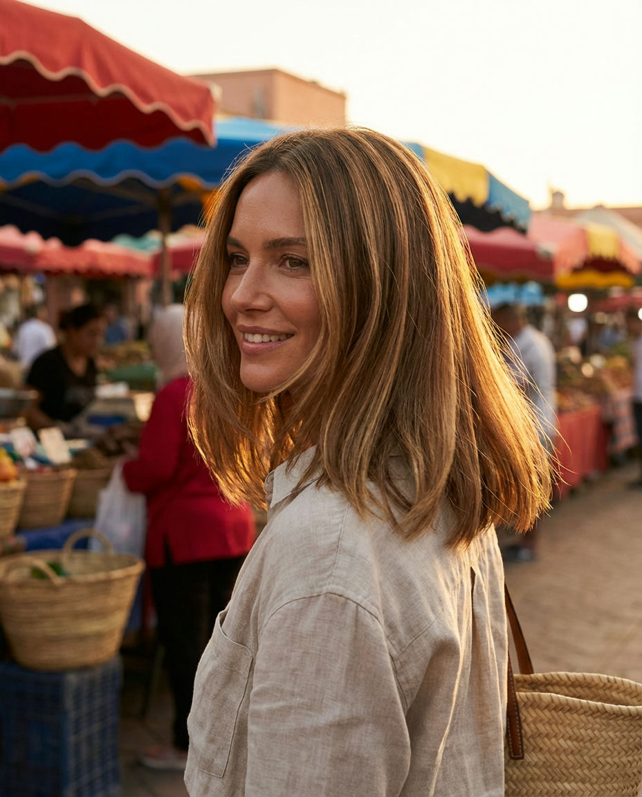 Long Hair with Invisible Layers