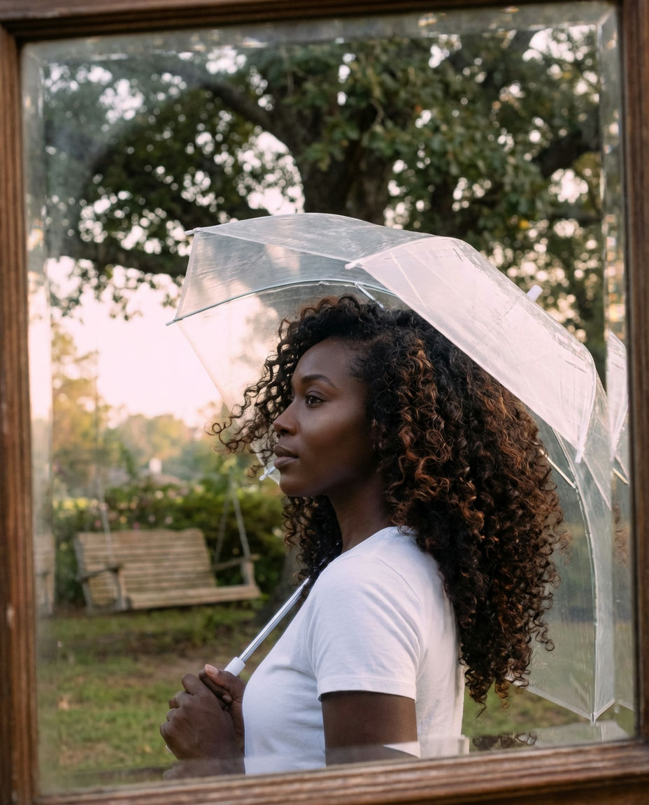 Retro-Inspired Curly Updo