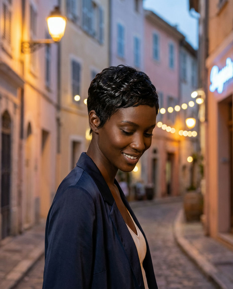 Sleek Bob with Blunt Ends