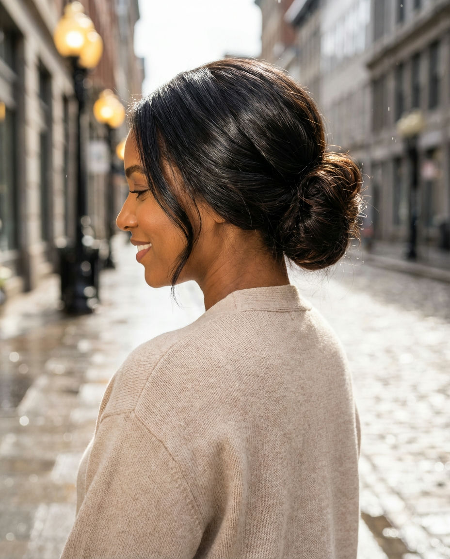 Double Braided Space Buns