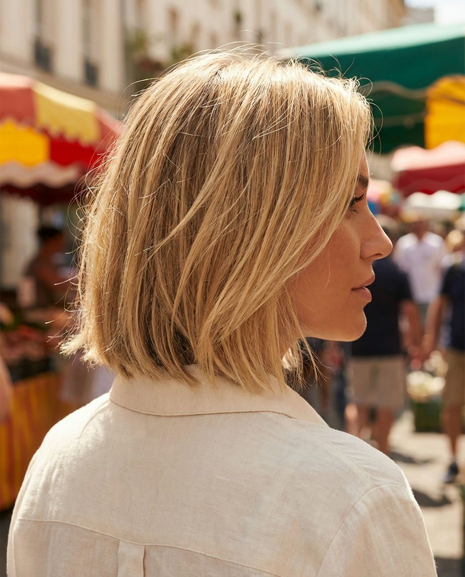 Tapered Neckline Bob