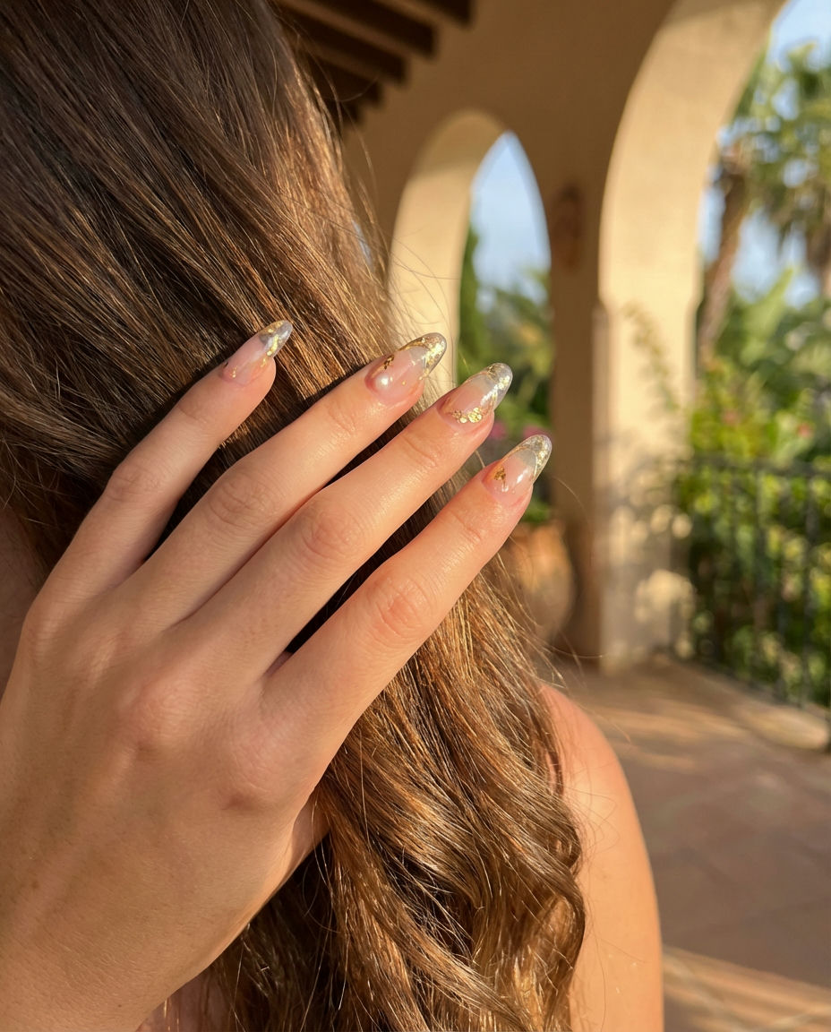 Timeless Black French Manicure Modern Appeal
