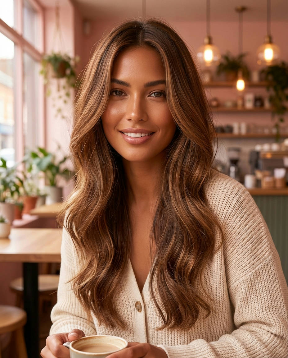 Light Auburn Balayage